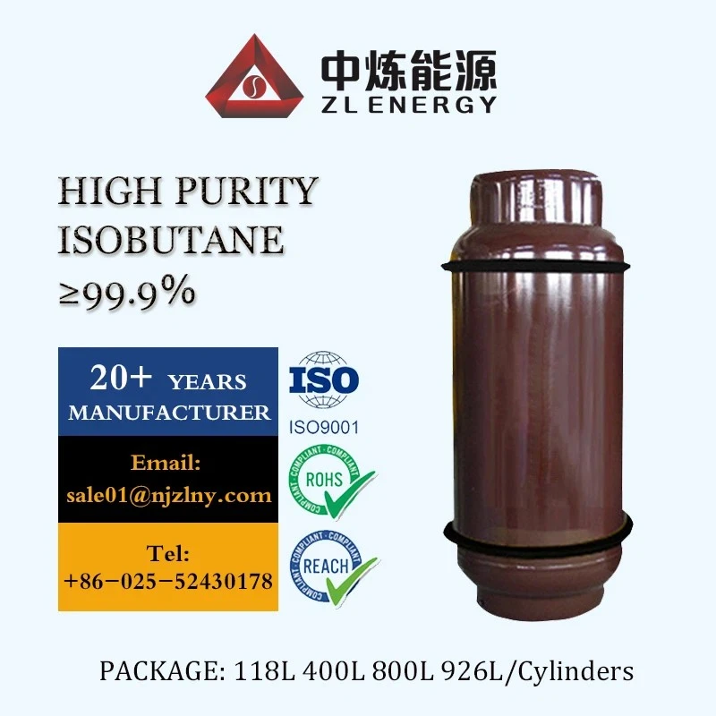 Environmentally Friendly Refrigerant High-purity Isobutane Environmentally Friendly Refrigerant High-purity Isobutane