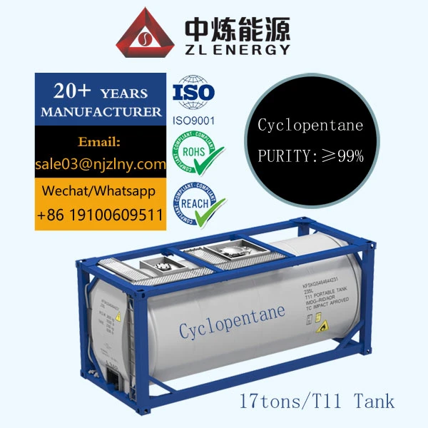 Tuam Tshoj Cyclopentane Manufacturers Tank Export
